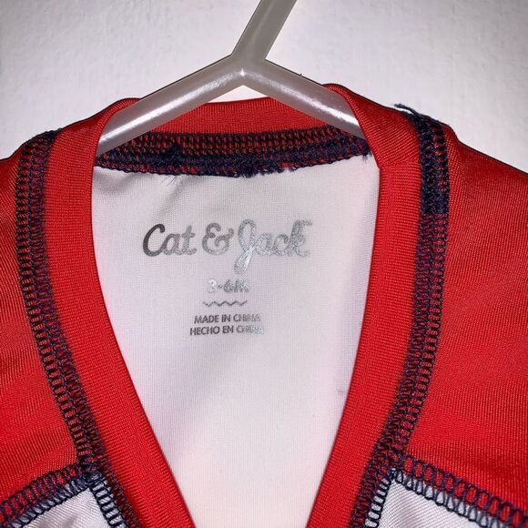 Cat & Jack Rash Guard Top Baby Boy 3-6M - Picture 4 of 5